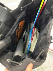 IN TÊN + LOGO THEO YÊU CẦU - NICKY Balo nữ thời trang thể thao  đựng vợt cầu lông, pickleball, vải bố trượt nước, size 41cm