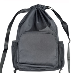 Balo rút TROY RT001 phối đáy tròn dây đeo bản lớn