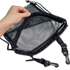 Balo dây rút lưới thể thao TROY đựng bóng rổ, bóng đá, chất vải lưới thoáng khí, dây màu ngẫu nhiên