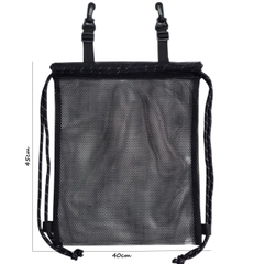 Balo dây rút lưới thể thao TROY đựng bóng rổ, bóng đá, chất vải lưới thoáng khí, dây màu ngẫu nhiên