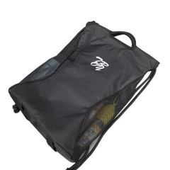 IN TÊN LOGO THEO YC - LEO Balo dây rút phối lưới bên hông có quai xách tay, chất vải dù chống thấm, size 43 x 30 x 15cm