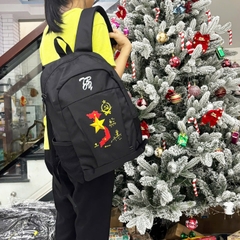 Balo thể thao thời trang TROY FREESTYLE gọn nhẹ đựng đồ đa năng size 43x26x16cm, vải bố chống thấm