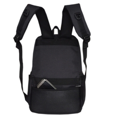 Balo du lịch thể thao TROY phối nắp khóa xéo họa tiết logo câu lạc bộ bóng đá chất vải bố chống thấm