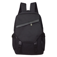 Balo du lịch thể thao TROY phối nắp khóa xéo họa tiết logo câu lạc bộ bóng đá chất vải bố chống thấm