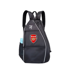 Balo thể thao đựng vợt TROY Pickleball, cầu lông, Tennis, vải bố chống thấm, size 45 x 33 x 18cm