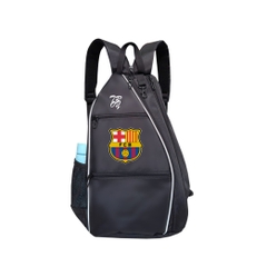 Balo thể thao đựng vợt TROY Pickleball, cầu lông, Tennis, vải bố chống thấm, size 45 x 33 x 18cm