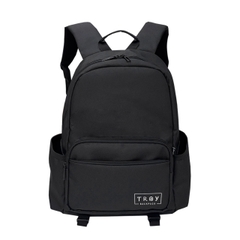 Balo nam nữ đi học đi chơi thể thao TROY VICKY chất vải bố trượt nước chống thấm, size 42 x 30cm ngăn đựng laptop chống sốc