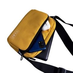 Túi đeo chéo TROY SUNNY BAG đựng điện thoại, phụ kiện nhiều màu size 20x13cm, vải bố trượt nước