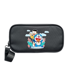 Bóp đựng bút viết VIRGO - HỌA TIẾT size 22cm nhiều ngăn, chất vải bố pvc chống thấm