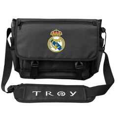 Cặp nam đeo chéo TROY CANCER - ICON chất vải bố pvc chống thấm, size 35 x 27 x 12cm có ngăn đựng laptop