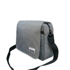 Cặp đeo chéo nam TROY Classic 4 màu lựa chọn, size 35 x 24cm đựng vừa A4, vải bố pvc chống thấm