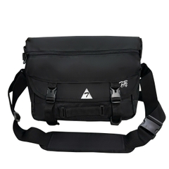 Cặp nam đeo chéo TROY Jupiter phối nắp size 37x30x13cm đựng laptop 14inch, chất vải bố chống thấm