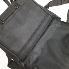 Cặp nam đeo chéo TROY Jupiter phối nắp size 37x30x13cm đựng laptop 14inch, chất vải bố chống thấm