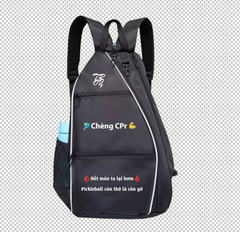 IN TÊN + LOGO THEO YÊU CẦU - Balo thể thao BALOVOT đựng vợt pickleball, cầu lông , vải chống thấm