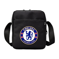 Túi đeo chéo nam nữ TROY SIMPLE logo bóng đá, chất vải bố pvc chống thấm
