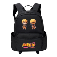 Balo nam nữ TROY VICKY họa tiết NARUTO, chất vải bố trượt nước chống thấm, size 42 x 30cm ngăn đựng laptop chống sốc