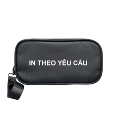 Bóp đựng bút viết, mỹ phẩm, phụ kiện TROY Virgo size 22cm nhiều ngăn, chất vải bố pvc chống thấm