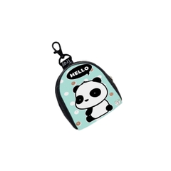 Ví móc khóa TROY OVAL-S đựng tiền lẻ đồ dùng cá nhân nhỏ gọn có chọn hình