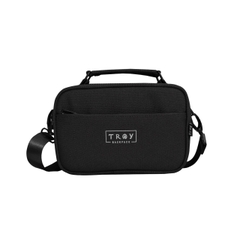 Túi đeo chéo nam nữ TROY LION , chất vải bố pvc chống thấm, size 22 x 14 x 7cm