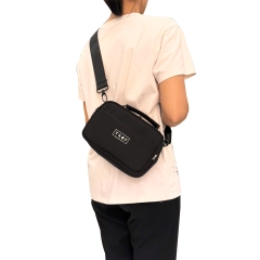 Túi đeo chéo nam nữ TROY LION , chất vải bố pvc chống thấm, size 22 x 14 x 7cm