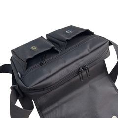 Túi đeo chéo nam nữ thời trang TROY IBOX vải bố chống thấm nước, size 29 x 20 x 6cm nhiều ngăn