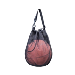 Túi lưới đáy tròn đựng bóng rổ bóng đá có quai đeo chéo