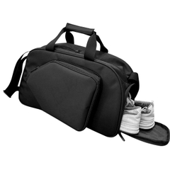 Túi trống thể thao TROY PICK-BAG đựng vợt pickleball, ngăn đựng giày riêng. Vải bố pvc chống thấm