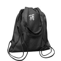 Balo dây rút TROY RLEO có quai xách đeo kiểu túi tote chất vải bố chống thấm, size 39 x 33 x 7cm