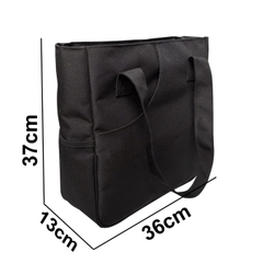 Túi tote TROY TOTE-PCK họa tiết khủng long dễ thương, vải bố canvas trượt nước, size lớn 37cm