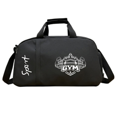 Túi trống thể thao du lịch TROY HUNTER đựng vừa vợt, ngăn đựng giày riêng. Vải bố pvc chống thấm