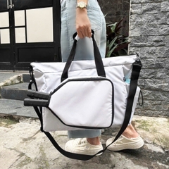 Túi trống thể thao đựng vợt pickleball TROY TETHYS, ngăn đựng giày và ngăn riêng đựng vợt, size lớn