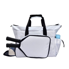 Túi trống thể thao đựng vợt pickleball TROY TETHYS, ngăn đựng giày và ngăn riêng đựng vợt, size lớn