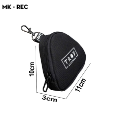 Ví móc khóa, ví mini đựng tiền TROY REC đựng thẻ, phụ kiện,.. [ kèm dây đeo ], size 11 x 10 x 3cm