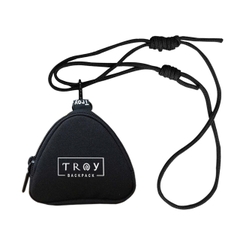 Ví móc khóa, ví mini đựng tiền TROY REC đựng thẻ, phụ kiện,.. [ kèm dây đeo ], size 11 x 10 x 3cm