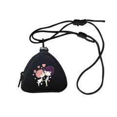 Ví móc khóa, ví mini đựng tiền TROY REC HỌA TIẾT đựng thẻ, phụ kiện,.. [ kèm dây đeo ], size 11 x 10 x 3cm