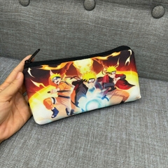 Bóp đựng bút viết dẹp TROY FB họa tiết câu lạc bộ bóng đá size 22 x 10cm, chất liệu vải bố