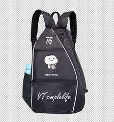 IN TÊN + LOGO THEO YÊU CẦU - Balo thể thao BALOVOT đựng vợt pickleball, cầu lông , vải chống thấm