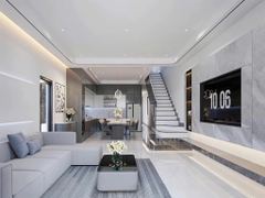 Mẫu nhà 02 tầng hiện đại 4.8x25m