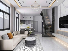 Mẫu nhà 02 tầng hiện đại 5x18m