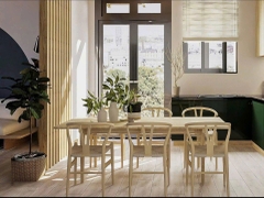 Mẫu nhà cấp 4 hiện đại 4.5x10m