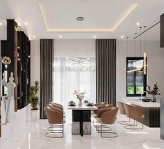 Mẫu nhà cấp 4 hiện đại mái thái 9x20m