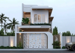 Mẫu nhà 02 tầng hiện đại 7x25m