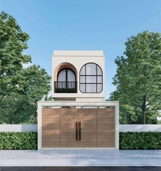 Mẫu nhà 02 tầng hiện đại 5x25m