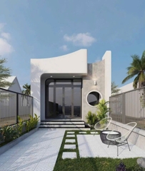 Mẫu nhà cấp 4 hiện đại 5x18m