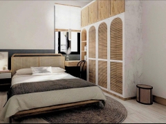 Mẫu nhà cấp 4 hiện đại 4.5x10m