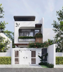 Mẫu nhà 02 tầng hiện đại 5x18m