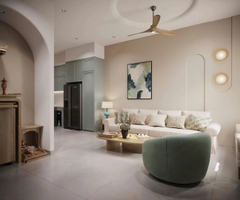 Mẫu nhà 02 tầng hiện đại 5x25m