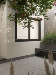 Mẫu nhà cấp 4 hiện đại 4x12m