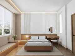 Mẫu nhà 02 tầng hiện đại 7x25m