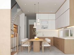 Mẫu nhà 02 tầng hiện đại 7x25m